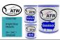 Preview: Chevrolet, Bright Blue Metallic, 24 / 24C / WA9346: 1L Lackdose + 1L Klarlack + 500ml Härter - Set, von ATW Autoteile West.
